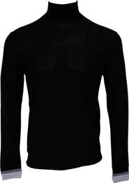 Lords of Harlech Ronald Merino Wool Turtleneck Sweater