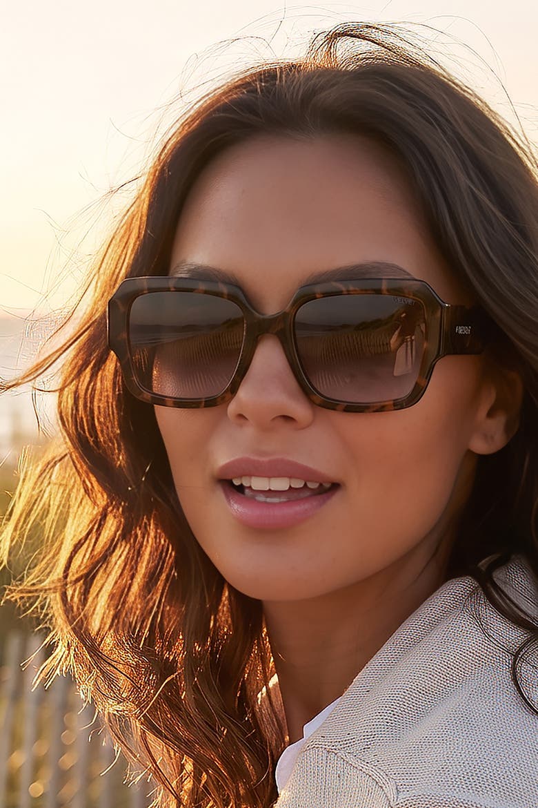 Angel Polarized Sunglass, Alternate, color, Tortoise