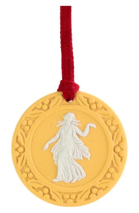 Festive Dancing Hours Jasperware Ornament