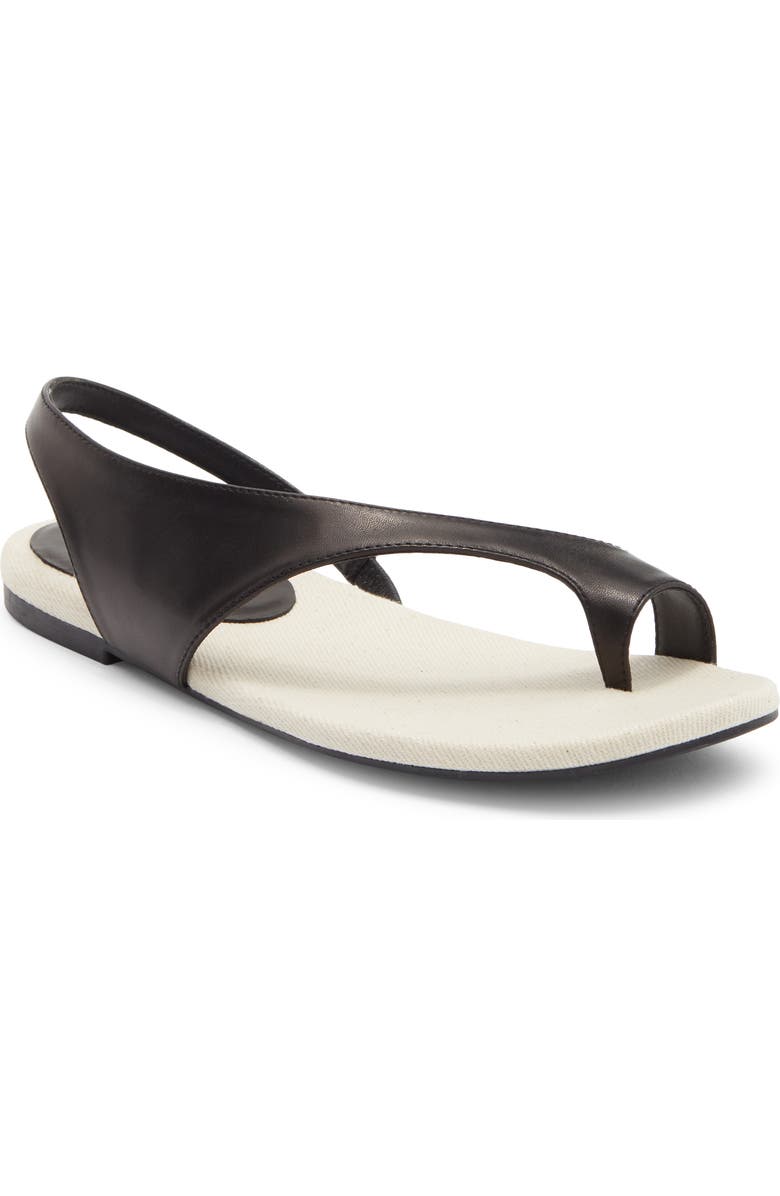 Jeffrey Campbell Sweetwater Slingback Sandal, Main, color, Black Cream Combo