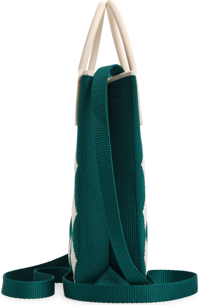 Rainbow Unicorn Birthday Surprise Small Knit Crossbody Bag, Alternate, color,