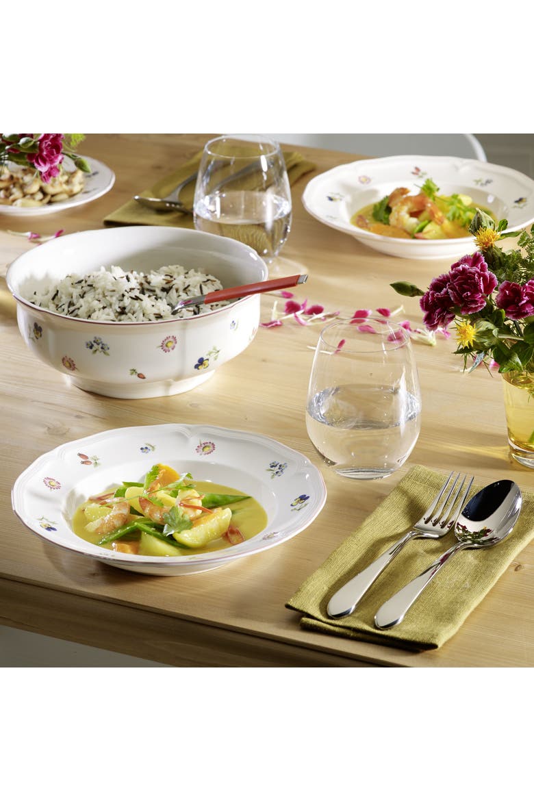 Petite Fleur Round Vegetable Bowl, Alternate, color, none