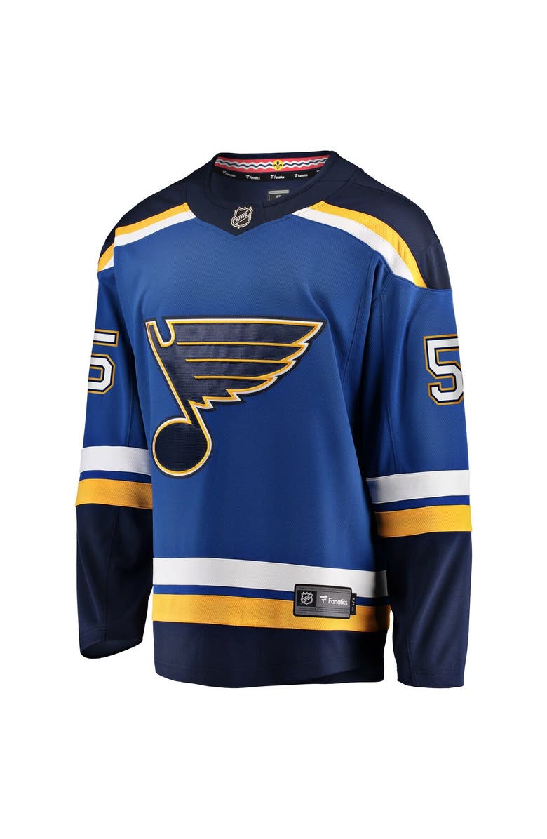 FANATICS Men's Fanatics Colton Parayko Blue St. Louis Blues Home Breakaway Player Jersey, Alternate, color, 