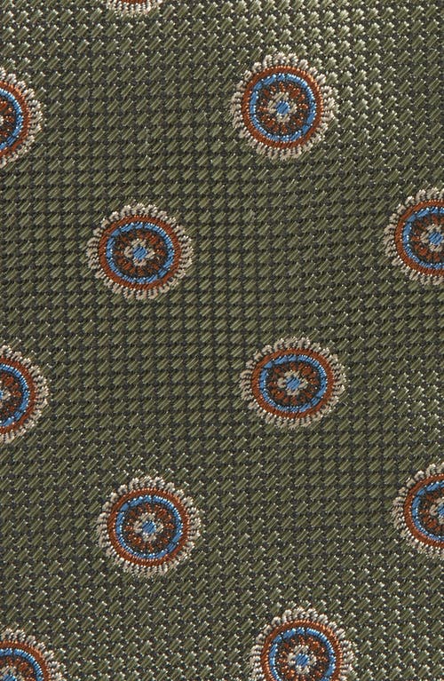Nordstrom Medallion Silk Tie In Gold