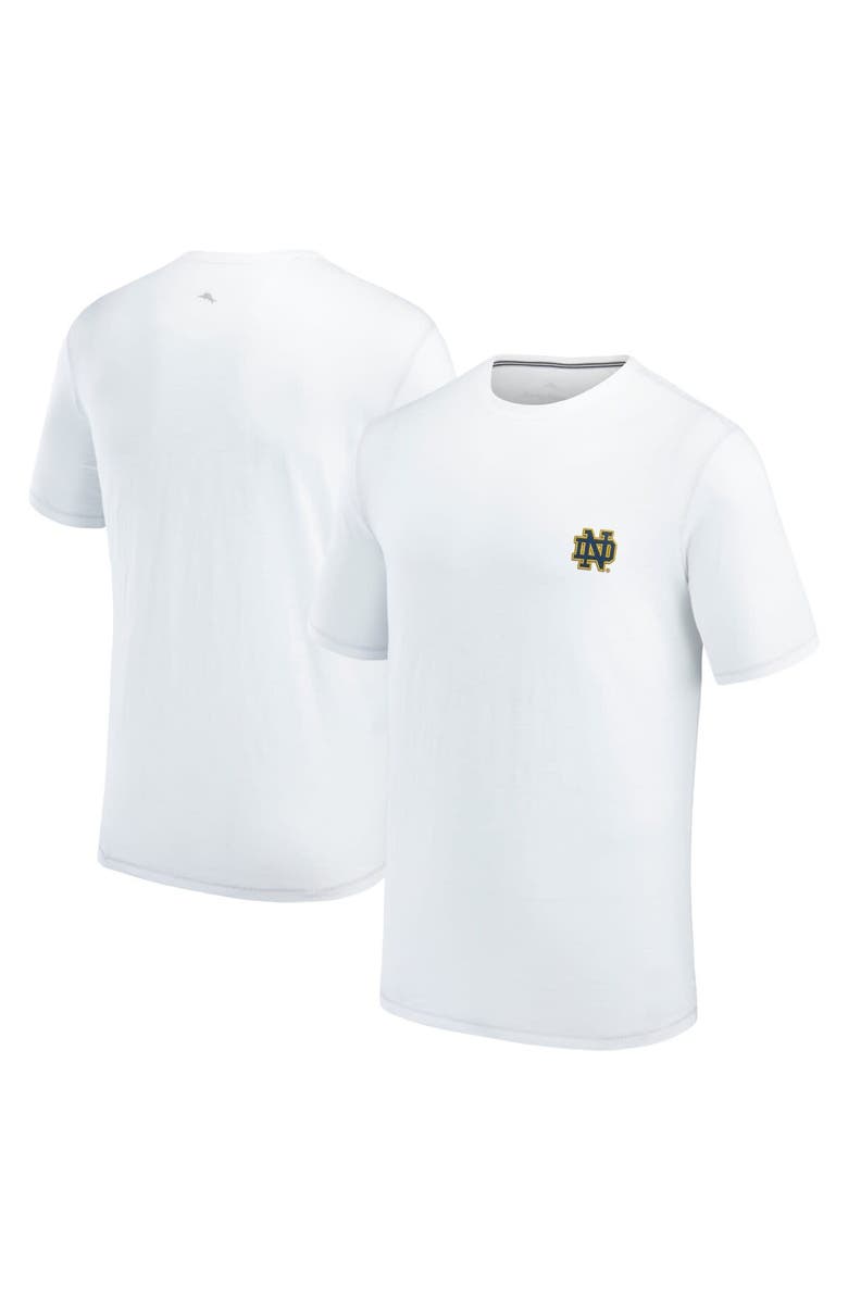 Tommy Bahama Men's Tommy Bahama White Notre Dame Fighting Irish Sport Bali Beach T-Shirt, Main, color, 