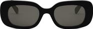 CELINE Bold 3 Dots 51mm Rectangular Sunglasses