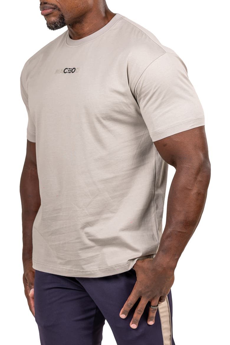 Marthyr Logo Graphic T-Shirt, Alternate, color, GREY