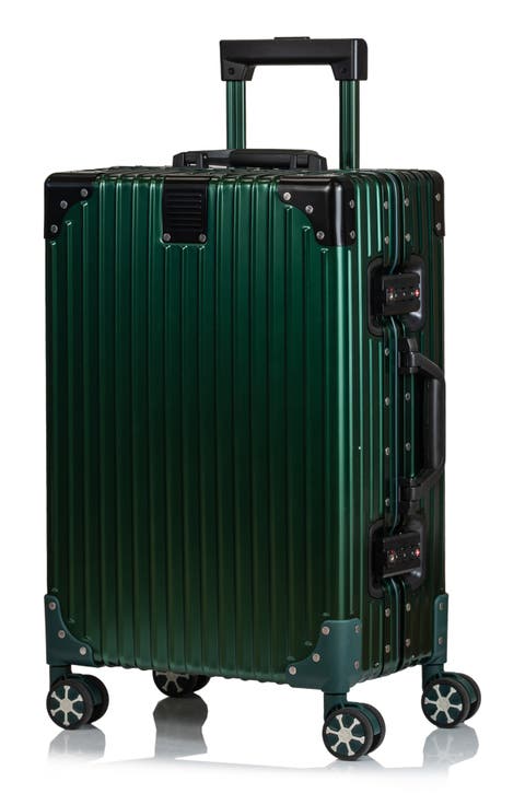 Aluminum Hardside Spinner Suitcase Carry-On