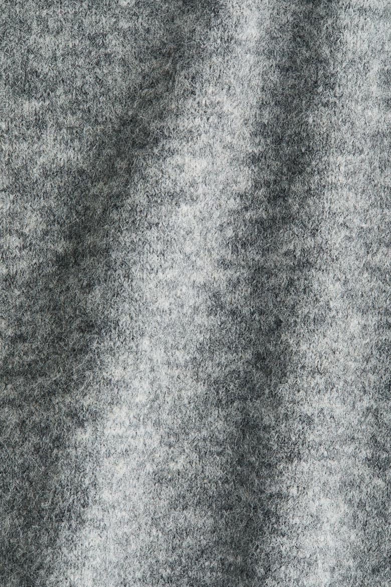 Jacquard-motif Jumper, Alternate, color, Gray melange/Adore