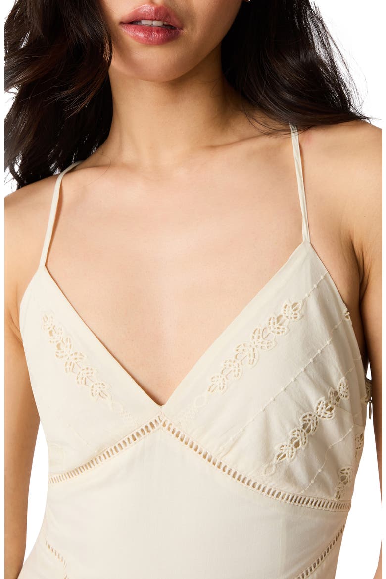 whisper v neck cut out dress Whisper V Neck Cut Out Dress