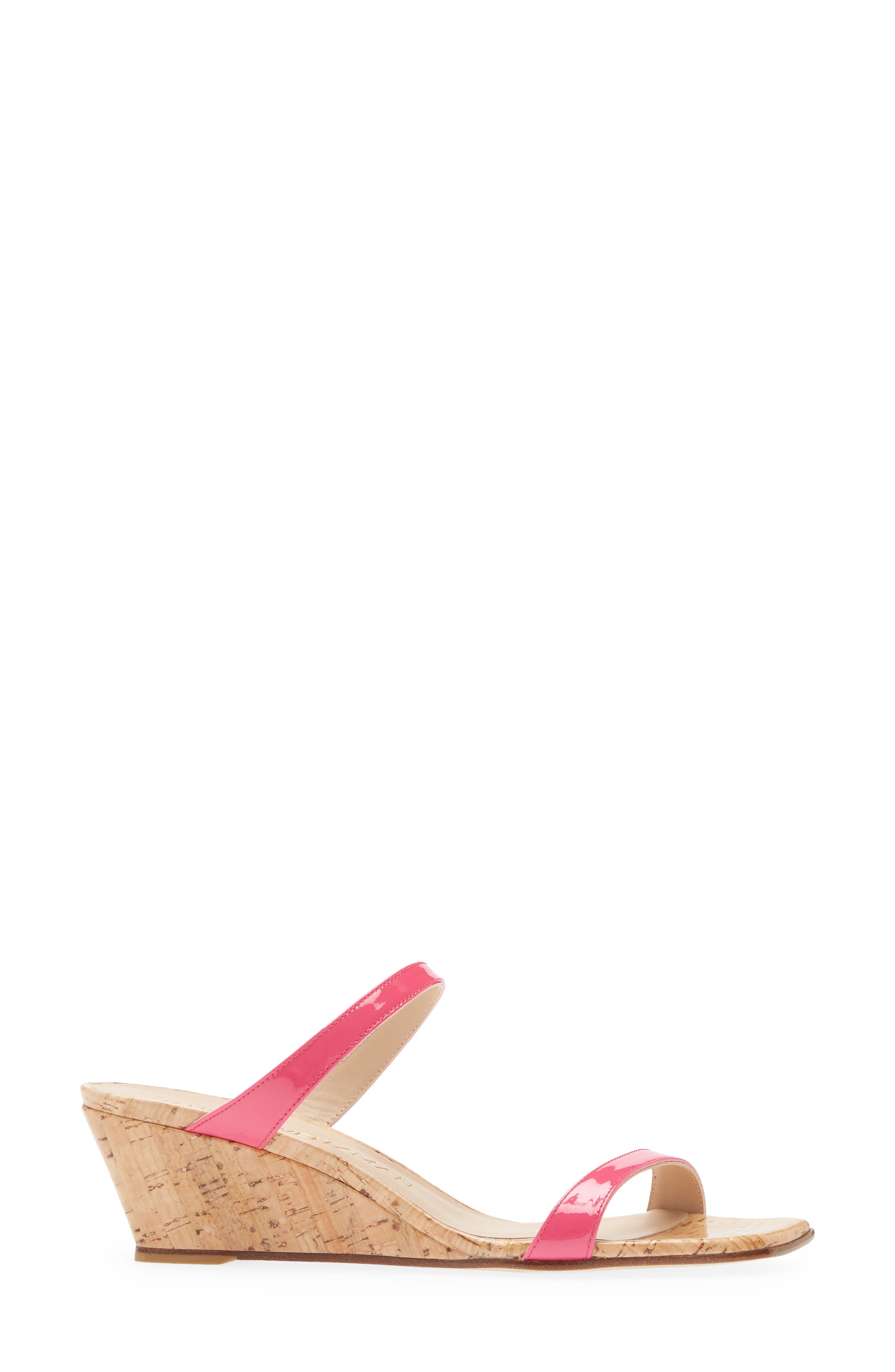 Aleena Wedge Slide Sandal, Alternate, color, MAGENTA