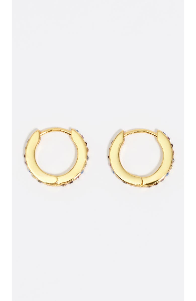 Bimba y Lola Logo Double-Hoop Earrings, Alternate, color, 