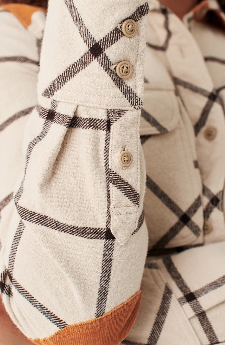 Faherty Daly Plaid Cotton Flannel Shirt, Alternate, color, 