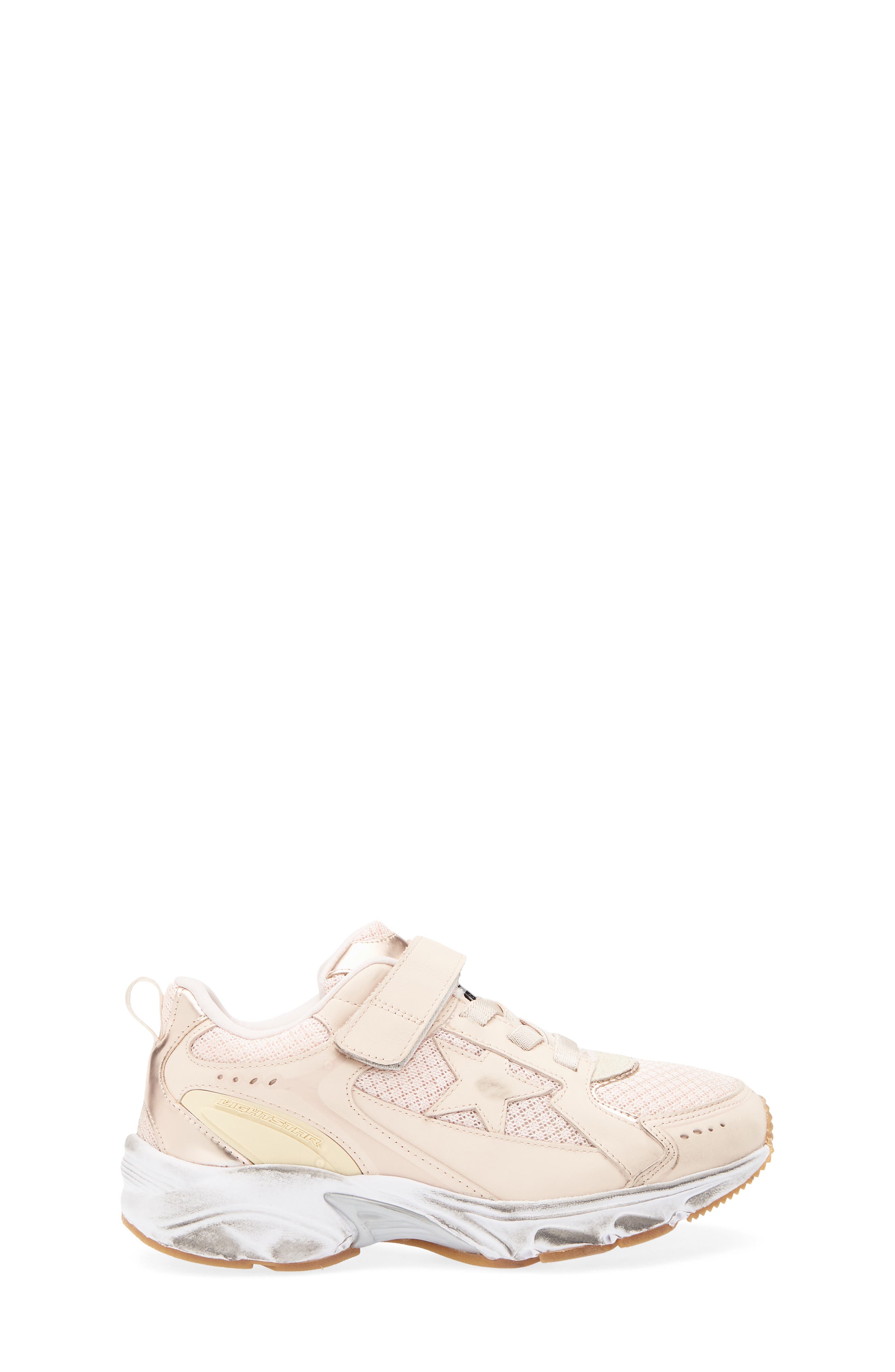 Golden Goose Kids' Lightstar Sneaker, Alternate, color, Pink/ Yellow