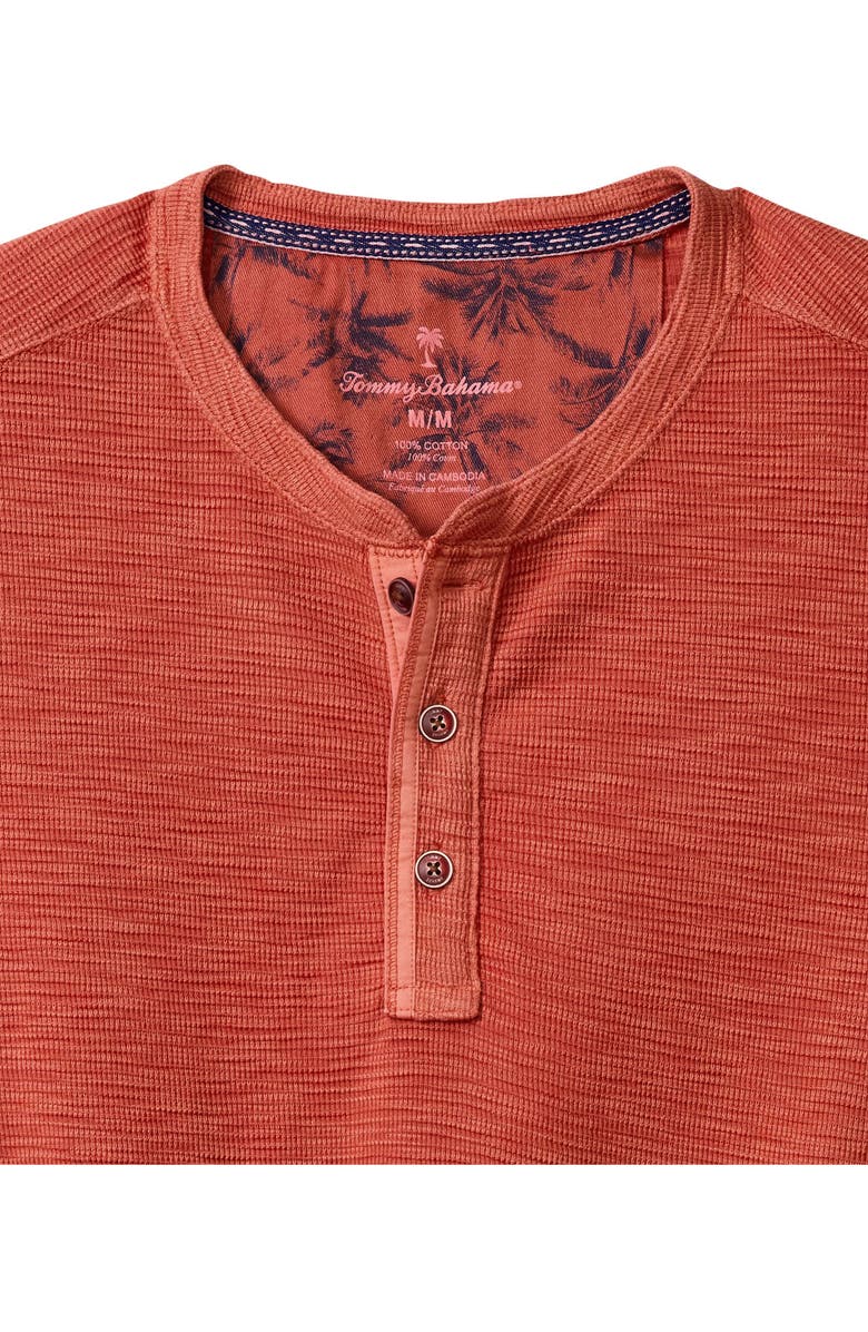 Tommy Bahama Port Oasis Henley, Alternate, color, Cinnamon Stick