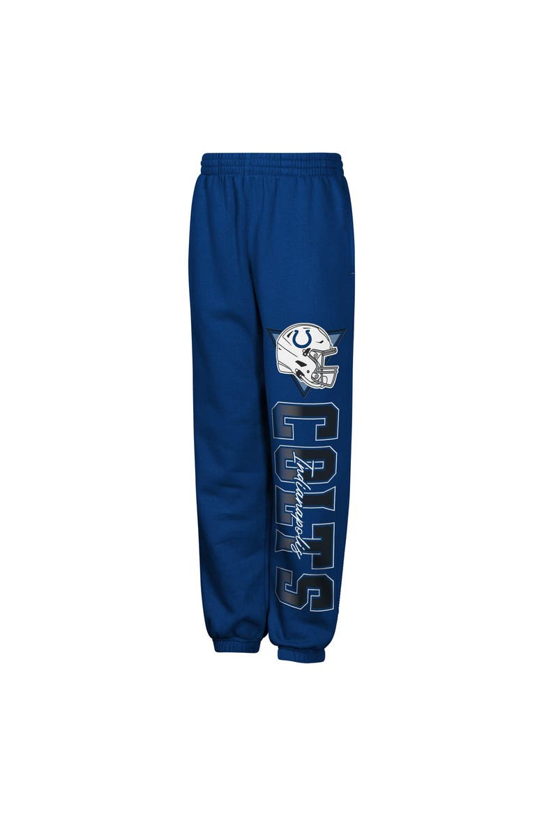 Youth Outerstuff  Royal Indianapolis Colts Run & Gun Sweatpants, Main, color, Royal
