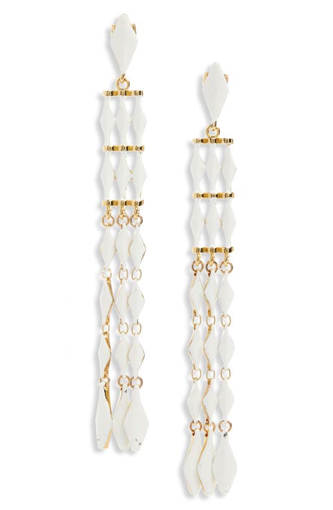 Zaltana Long Drop Earrings