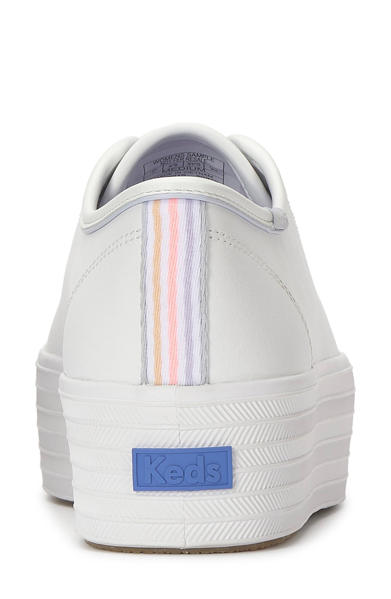Trip Up Sneaker, Alternate, color, KEDS WHITE/