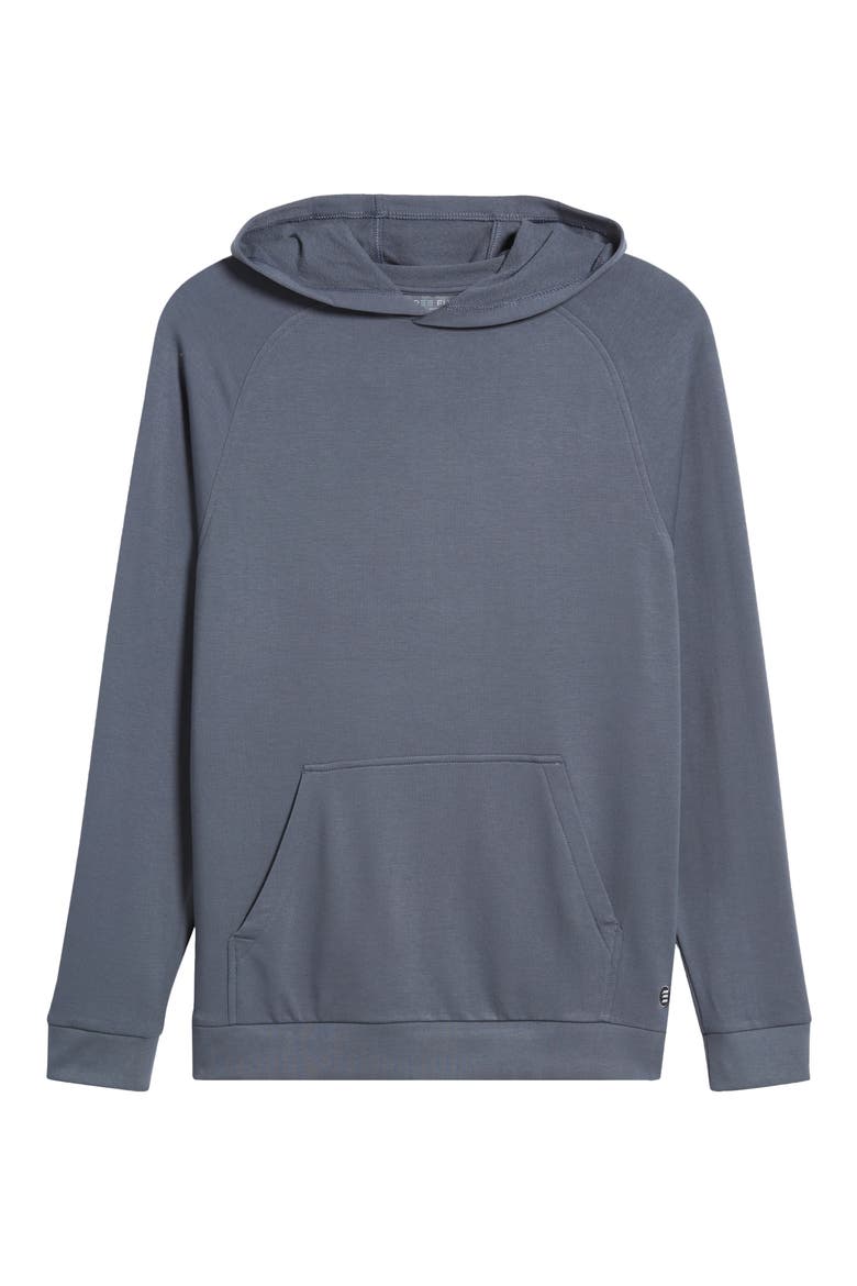Fleece Hoodie, Alternate, color, STORM CLOUD