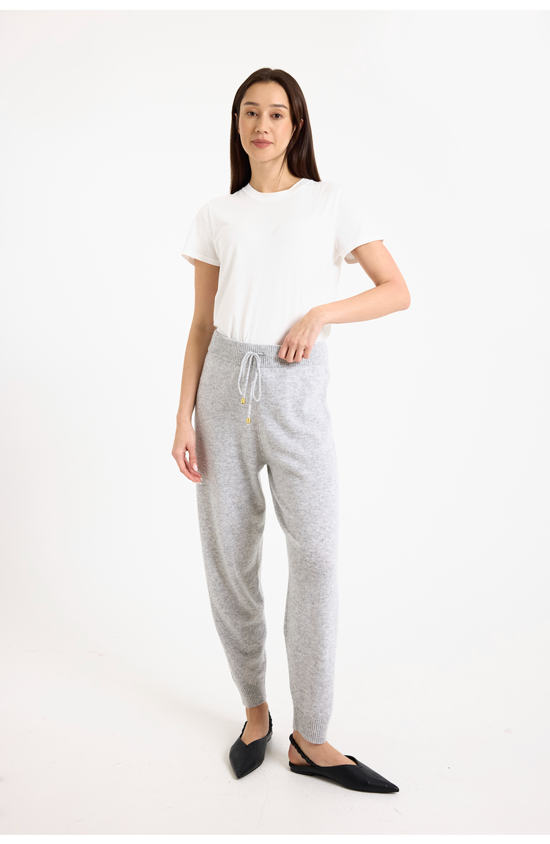 Brodie Pure Cashmere Luxe Relaxed Fit 100% Cashmere Joggers, Alternate, color, Super Grey