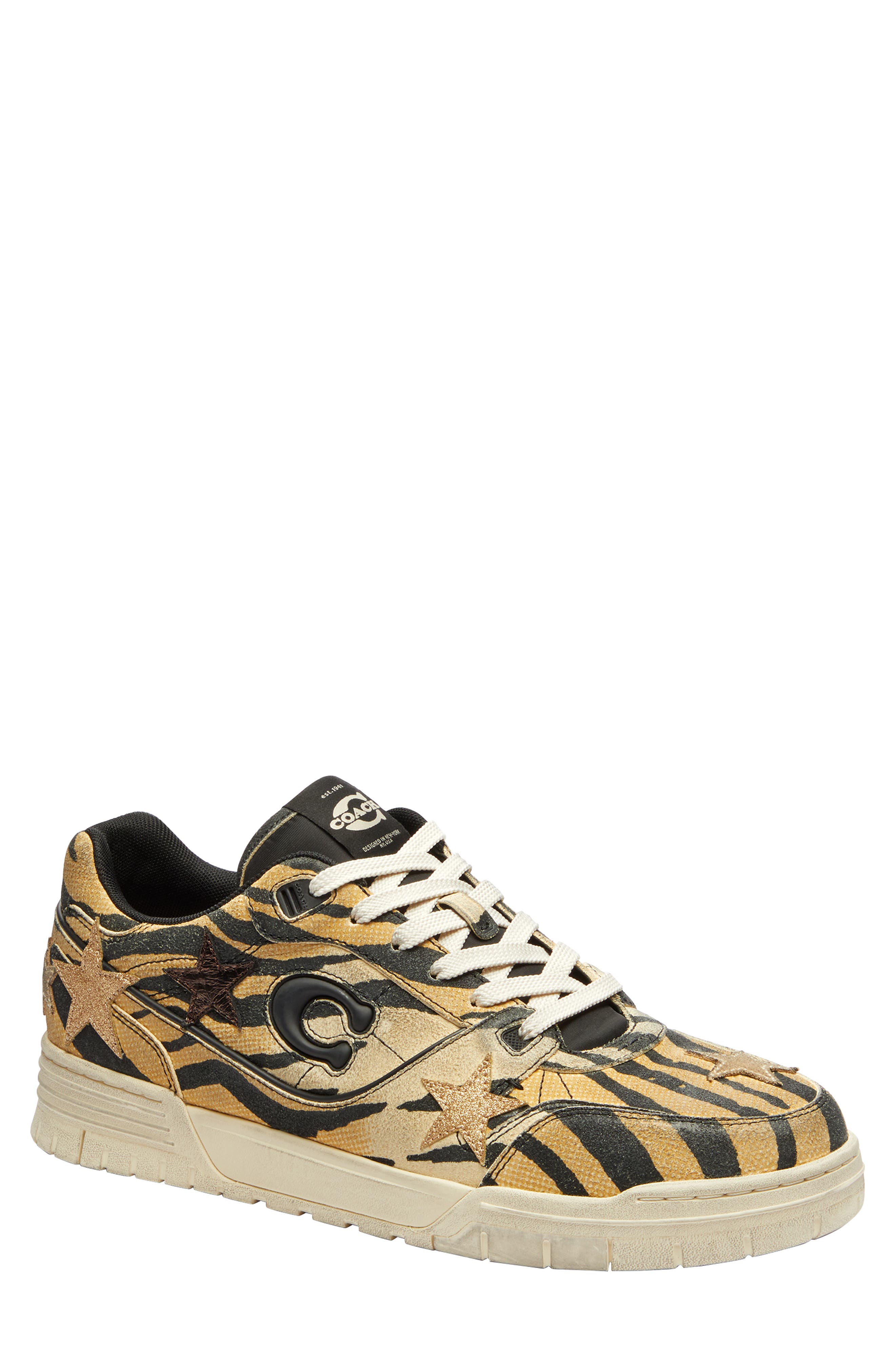 COACH Soho Sneaker, Main, color, Tiger Multi