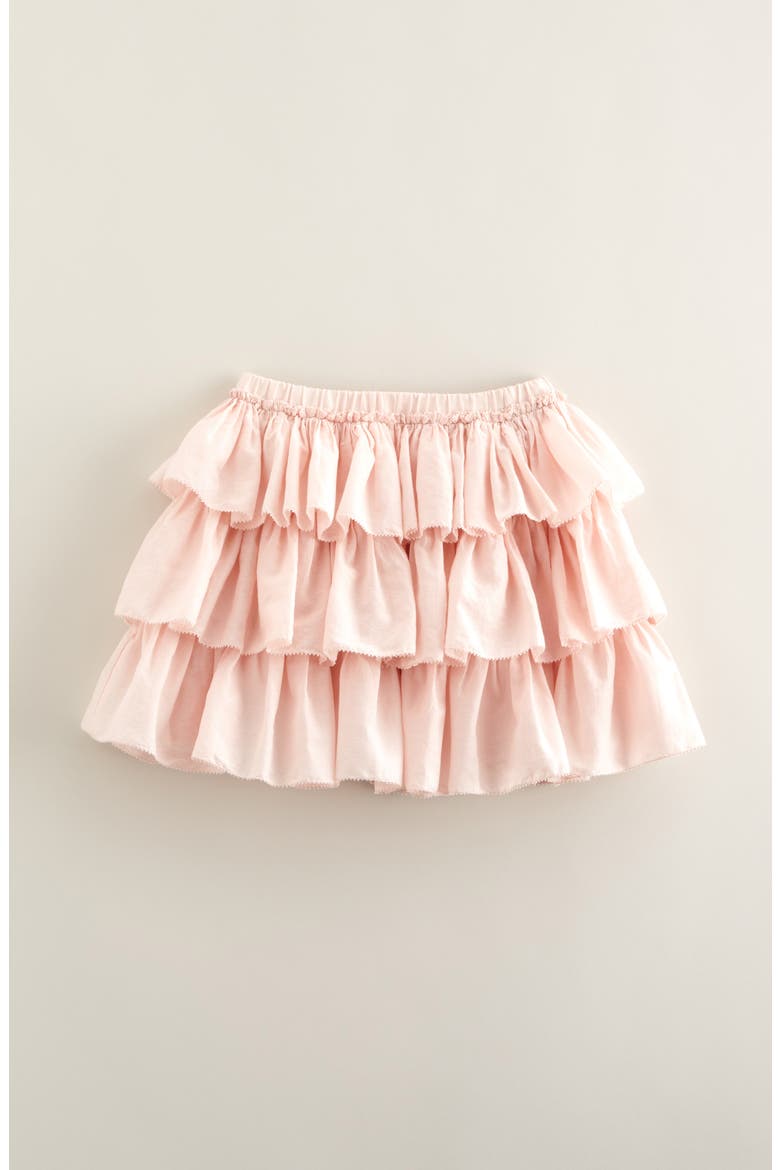 Kids' Tiered Skirt, Alternate, color, PINK LOTUS