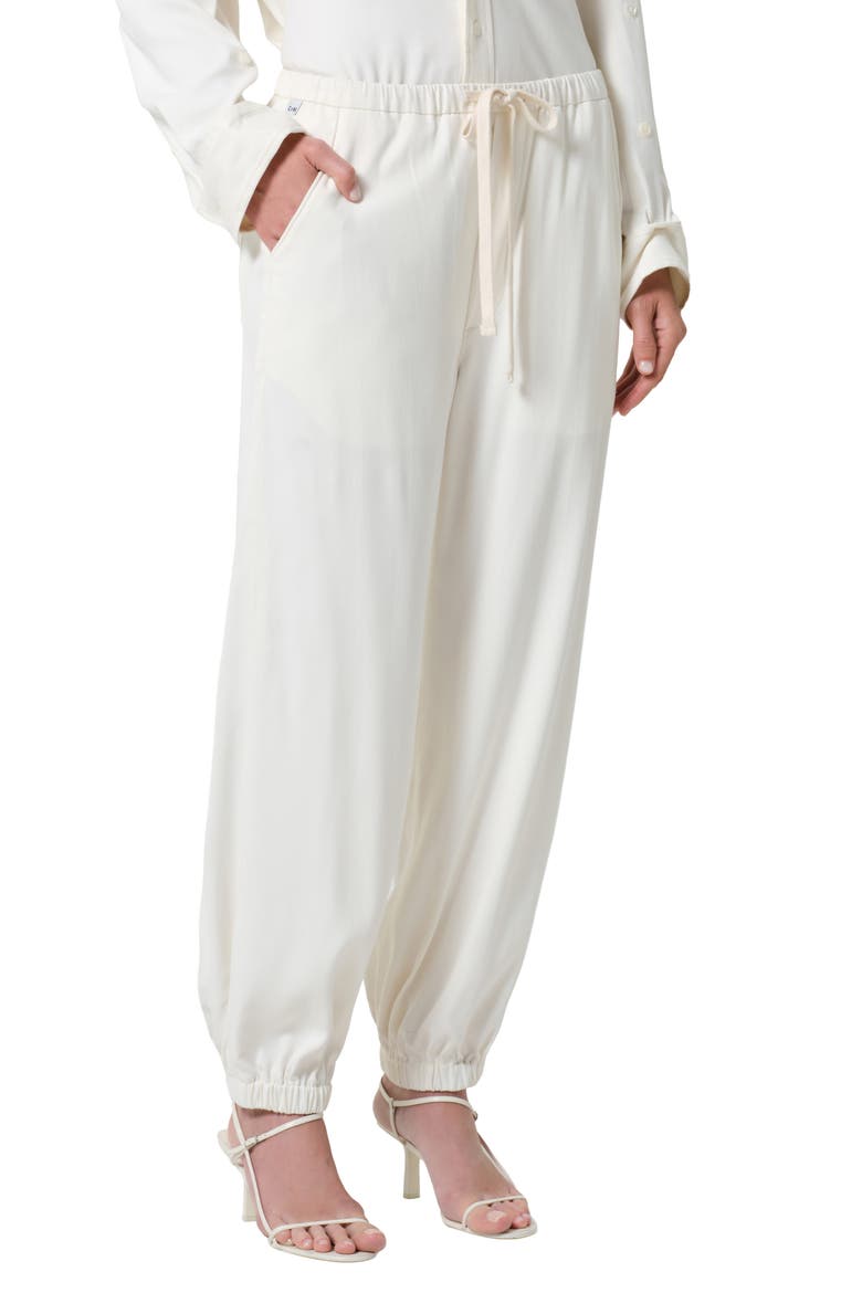 Bubble Drawstring Joggers, Alternate, color, MOONLIGHT
