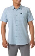 O'Neill TRVLR Performance Short Sleeve Button-Up Shirt