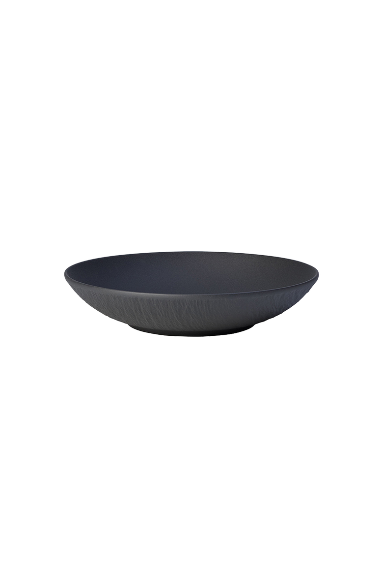 Villeroy & Boch Manufacture Rock Pasta Bowl, Main, color, Black