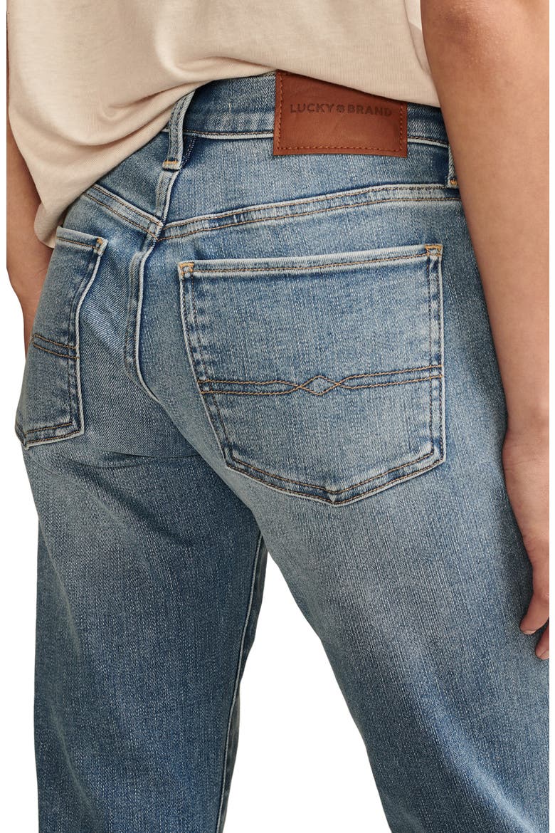 Sweet Mid Rise Straight Leg Jeans, Alternate, color, WANDERER