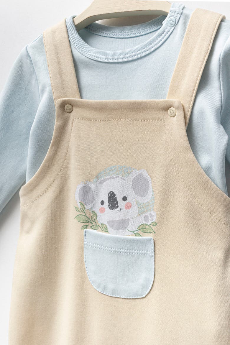 Koala One-Piece Set, Alternate, color, Beige