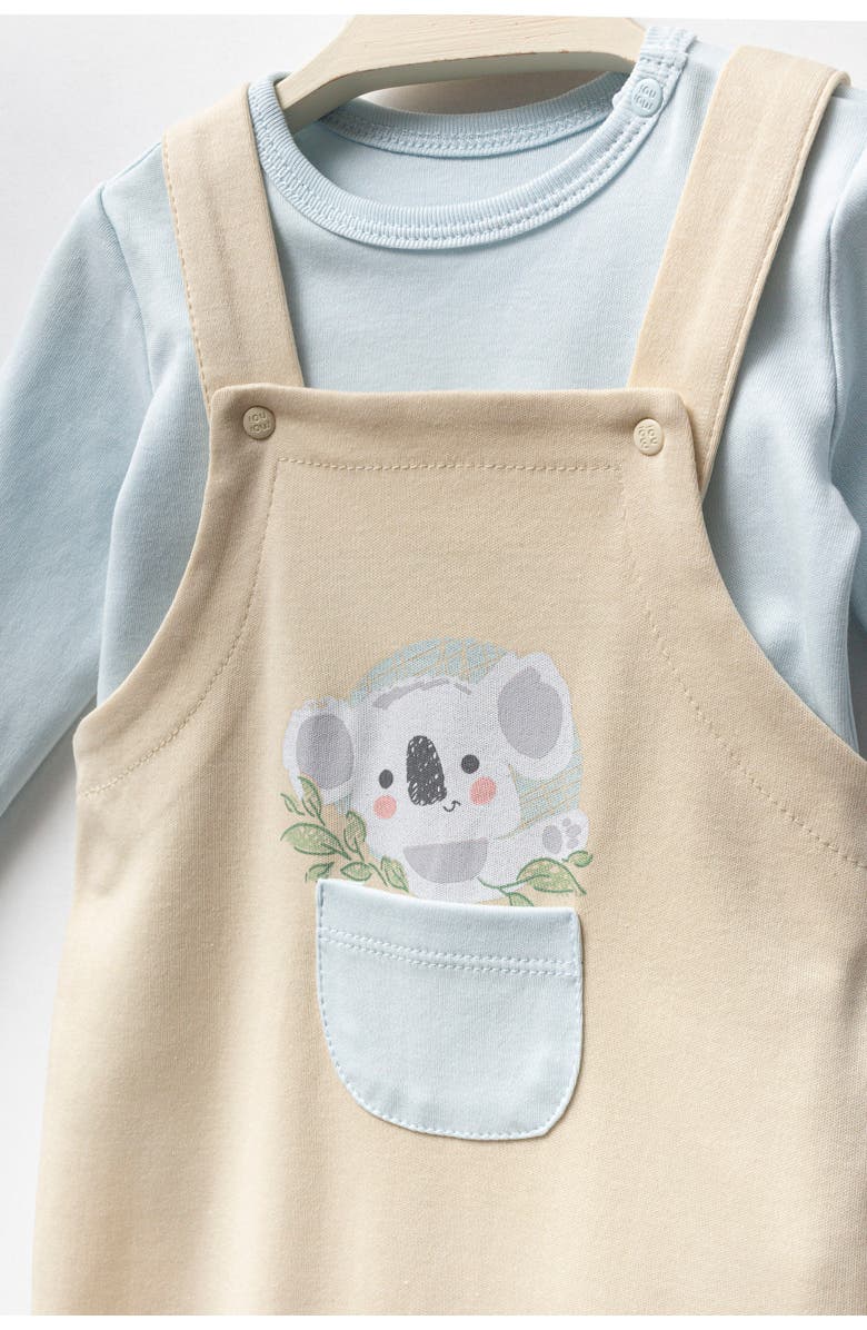 moi noi Koala One-Piece Set, Alternate, color, Beige