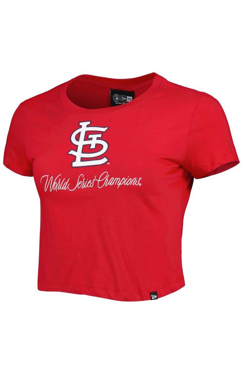 New Era Women's New Era Red St. Louis Cardinals Historic Champs T-Shirt, Alternate, color, Red