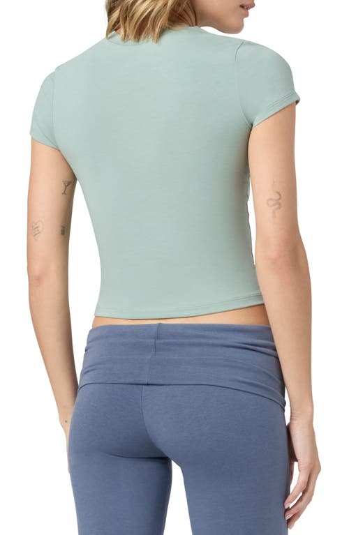Shop Florence By Mills Crewneck Stretch T-shirt In Iceberg Green