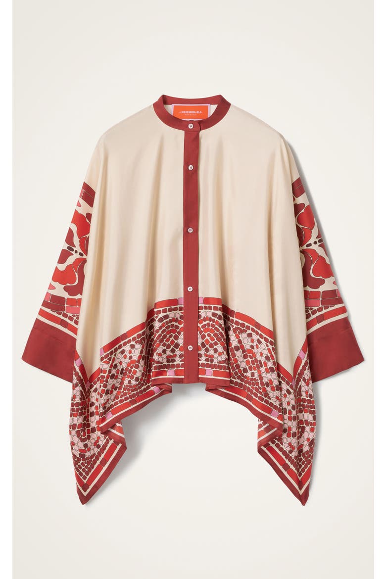 Foulard Shirt, Alternate, color, Regalia Placée Red