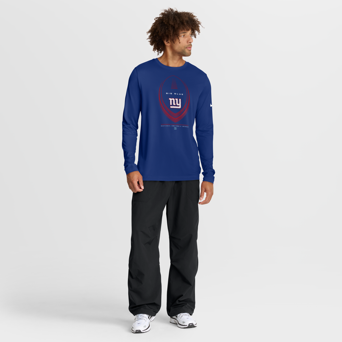 Nike Men's Nike Royal New York Giants Legend Icon Dri-FIT Long Sleeve T ...