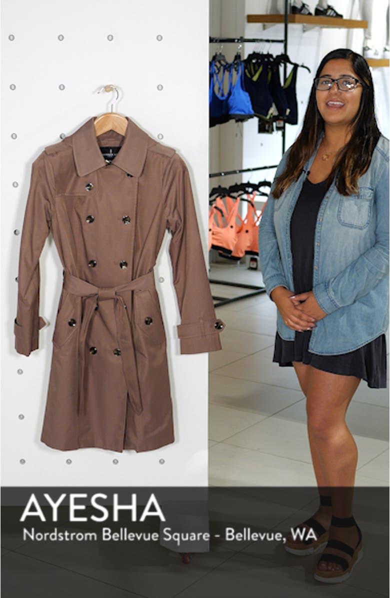 Knee Length Trench Coat, sales video thumbnail