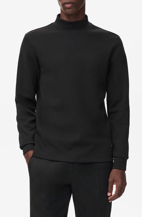 Slim Fit Long Sleeve Mock Neck Thermolite® T-Shirt