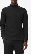 MANGO Slim Fit Long Sleeve Mock Neck Thermolite® T-Shirt