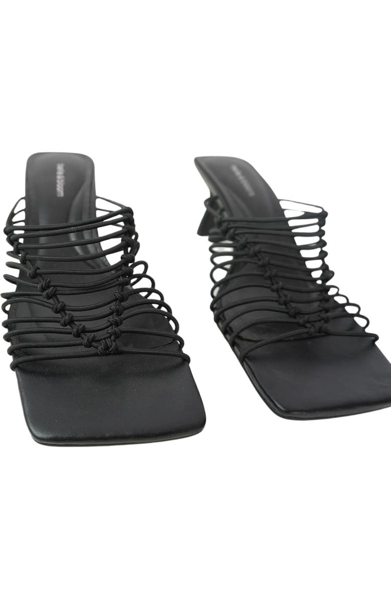 Belle & Bloom About Last Night Strappy Heel, Alternate, color, Black