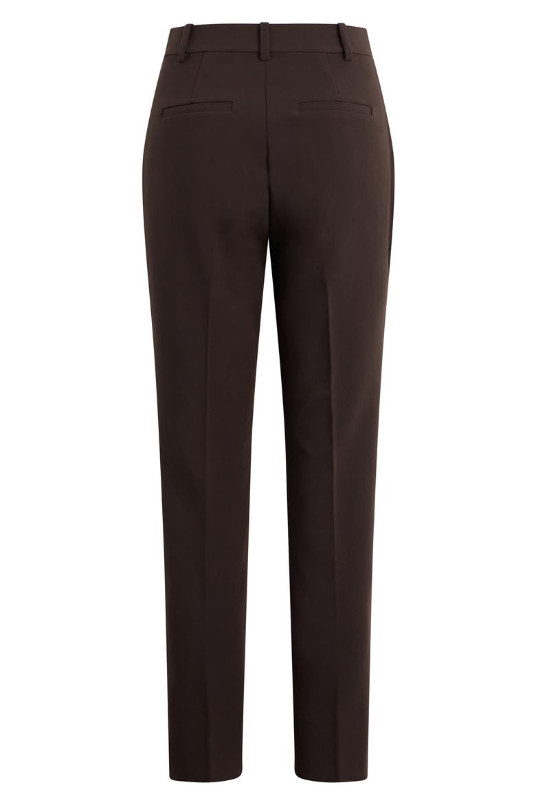 The Favorite High Waist Ankle Cigarette Pants, Alternate, color, ESPRESSO
