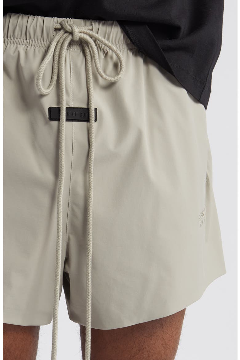 Stretch Nylon Running Shorts, Alternate, color, SEAL