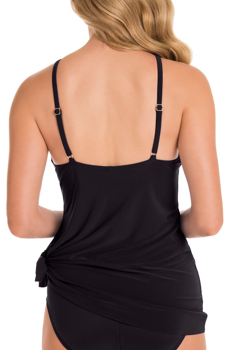 Magicsuit<sup>®</sup> Parker Skirted One-Piece Swimsuit, Alternate, color, Black