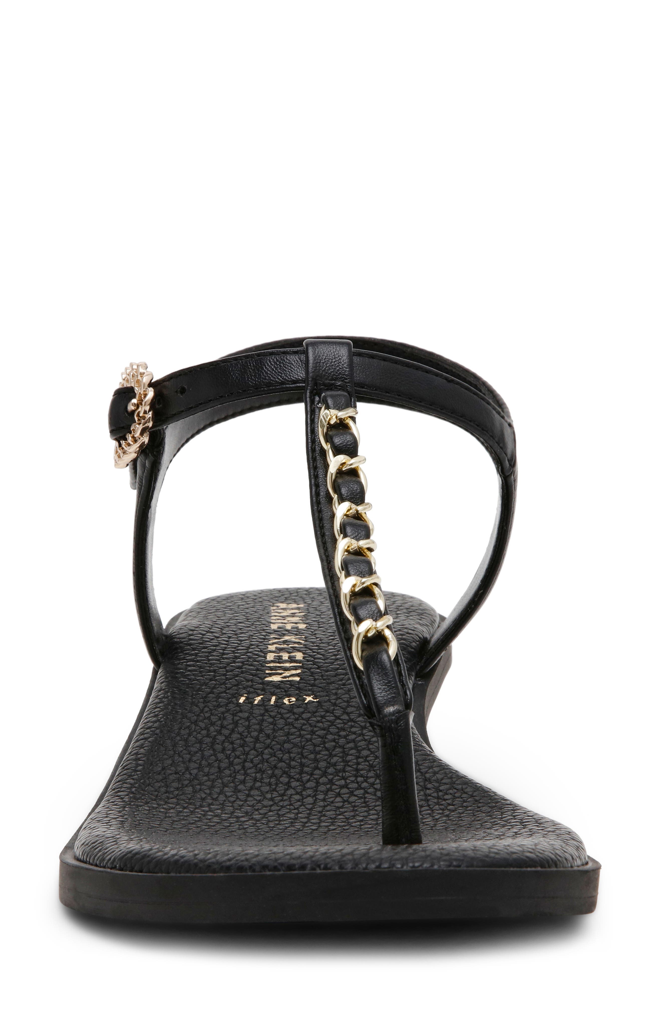 Anne Klein Tessa Ankle Strap Sandal, Alternate, color, 