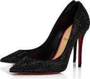 Christian Louboutin La Pigalle Strass Pointed Toe Pump