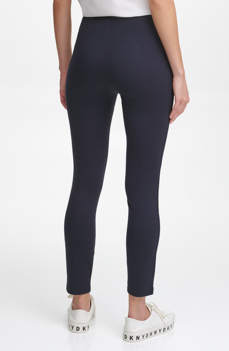DKNY SPORTSWEAR Pull-On Leggings, Alternate, color, Black