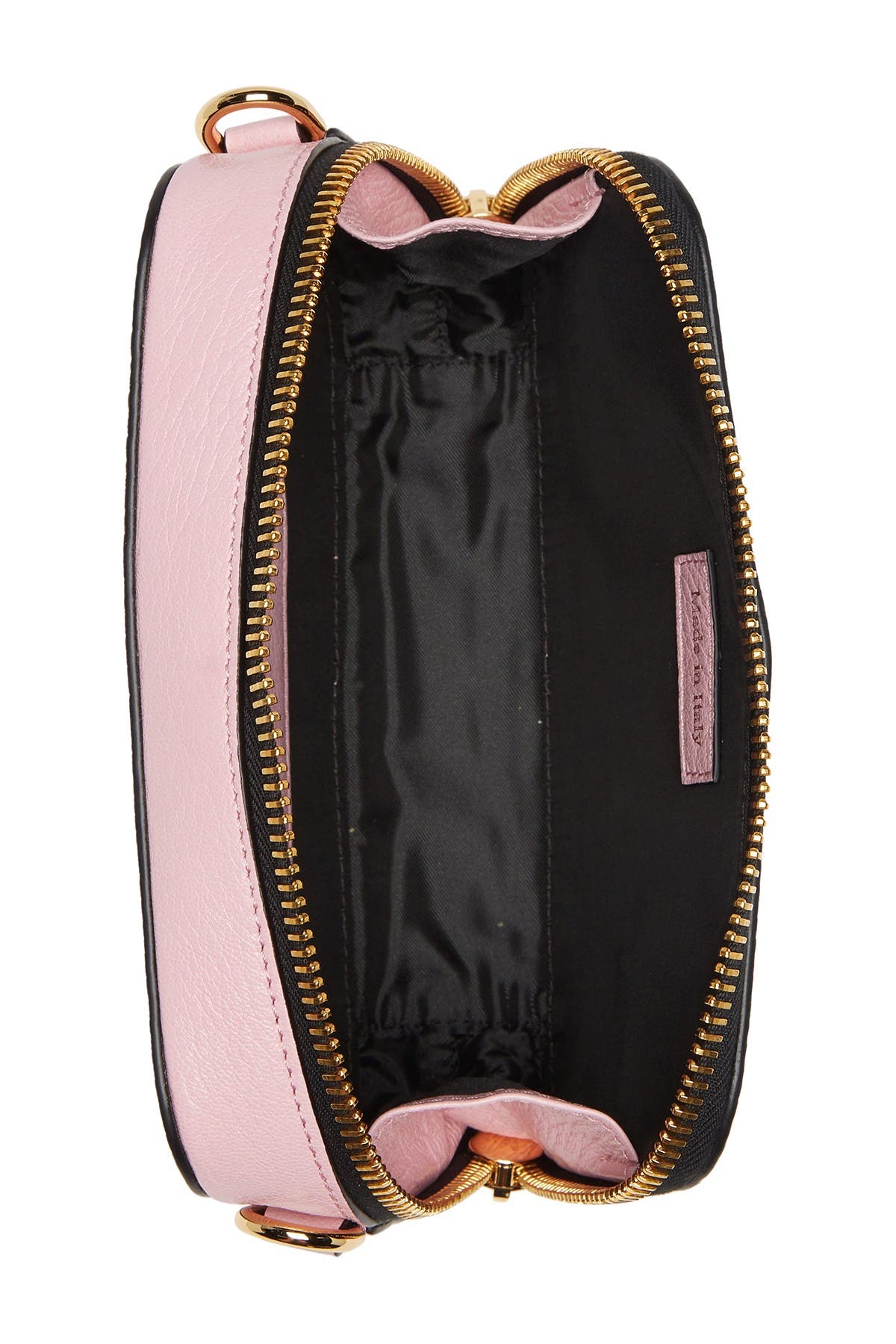 Moschino Convertible Leather Belt Bag, Alternate, color, 