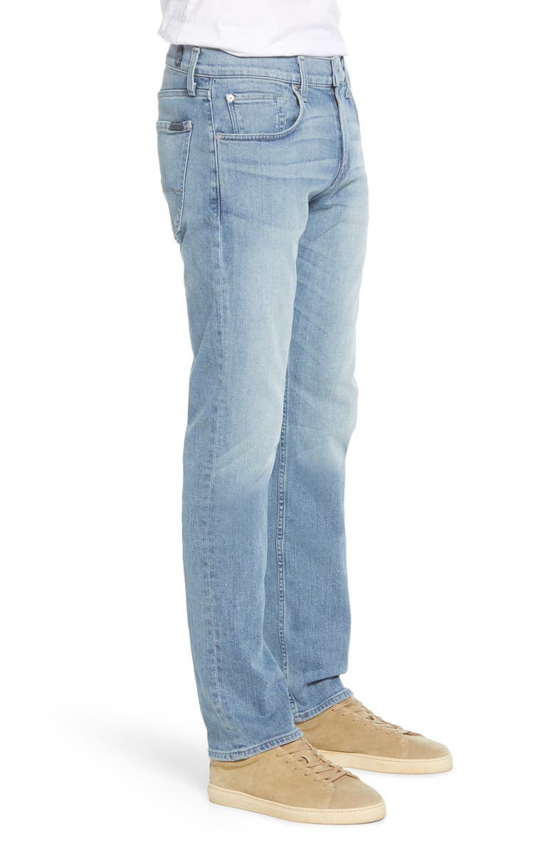 7 For All Mankind <sup>®</sup> Luxe Performance Slim Straight Leg Jeans, Alternate, color,