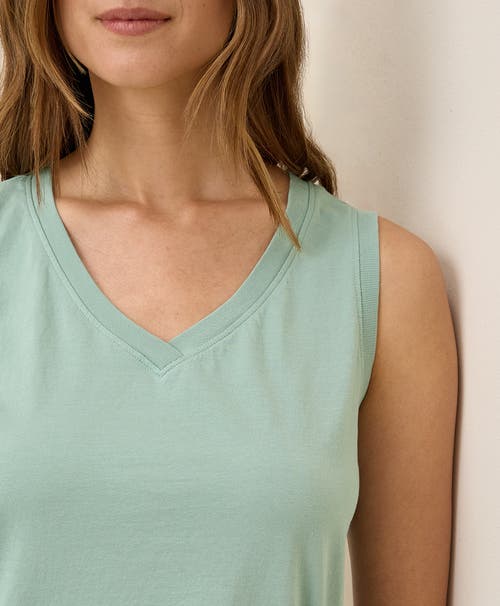 Pact Organic Cotton Softspun V-neck Tank