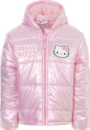Hello Kitty Hooded Puffer Coat